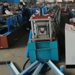 19 Stand Gutter Downspout Roll Forming Machine 7.5KW For Galvanized Steel Coils