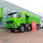 2016-2018 Year Used Howo Tipper Truck 8x4 Driving Dump Trucks without Rear