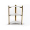 Buy cheap 3 Tier 3KG 60cm Height Bamboo Bathroom Storage Shelf from wholesalers