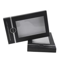 Buy cheap SGS UV Coating 182gsm Eco Friendly Packaging Boxes With Window Lid product