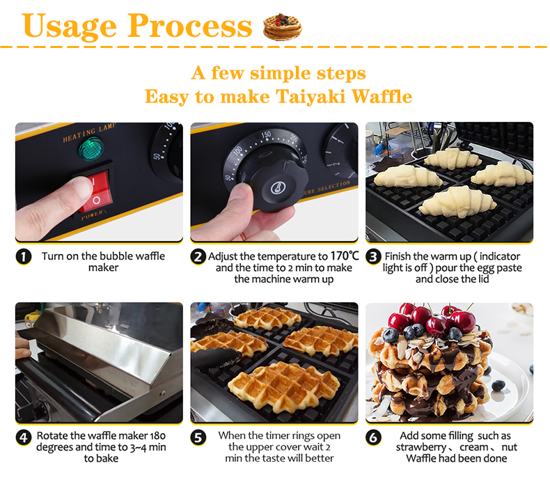 Upgrade Your Waffle Station with Our Professional Waffle Maker and Stroopwafel Machine