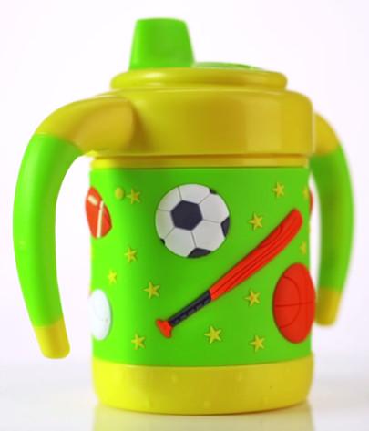 Buy cheap OEM 6oz 160ml Baby Weighted Straw Cup Soft TPE Spout from wholesalers