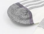Black / White Nylon Sports Ankle Socks For Young Boys Anti - Bacterial