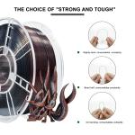 High Toughness 3D Printing Filament 1.75mm Silk Tir-color Black Red Copper PLA+
