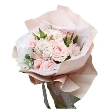Buy cheap Lizhiran Ins Style Xueli Paper Flower Wrapping Paper Bouquet Special Baby's Breath Wrapping Paper Night Market Bouquet Stall from wholesalers