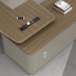Business Type Modern Luxury Design Executive Wooden Office Table for CEO