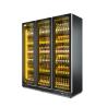 Buy cheap Commercial Bar 3 Glass Doors Upright Display Fridge from wholesalers