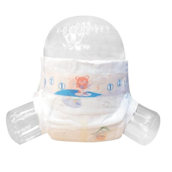Buy cheap 400 - 700ml Absorption Magic Tape Disposable Baby Nappies With Green ADL from wholesalers