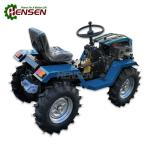 18HP Gasoline Powered Tractor Disc Brake Mini Traktor 4x4 Single Cylinder