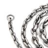 Buy cheap Silver Stainless Steel Link Chain Corrosion Resistance Rust Resistance from wholesalers
