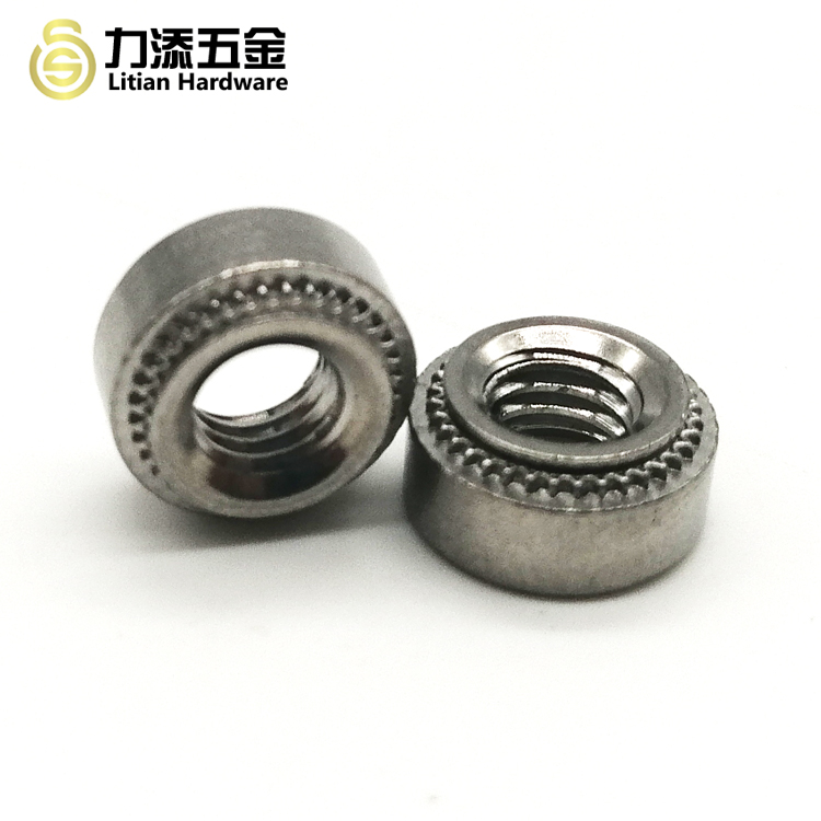 Stainless Steel M3 M4 M6 M8 M10 Broaching Floating Flush Clinch Nuts Blind Self-Clinching Nut
