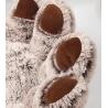 Buy cheap Wholesale Manufacture High Quality Nest Plush Slippers Shape Soft Warm Round Small Pet Bed For Dog Cat from wholesalers