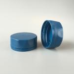 Blue PE 42mm Tamper Evident Caps For Bottles Pilfer Proof