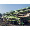Buy cheap Green 2021 Zml 52m Concrete Pump Truck Truck Mounted Pump Vibrating Amplitude 2.6mm from wholesalers
