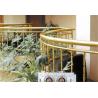 Buy cheap Brass Extrusion Armrest Profiles For Interior Stair Decoration from wholesalers