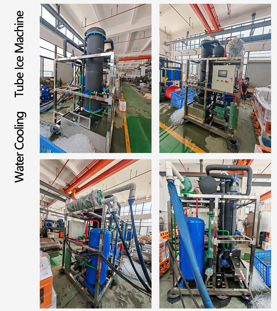 1ton 1000kg Ice Block Maker Tube Ice Machine for Business Commercial Other Name Ice Maker Machine