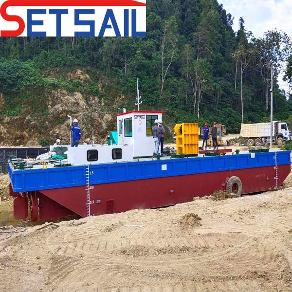 Diesel Engine / Fishing Ship / Transport Diesel Fuel Barge/Dual Propeller Vessel/Multi -Function Service Working Boat for Dredger/ Transportation/ Tugboat