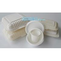 Buy cheap 100% Biodegradable sugarcane pulp Lunch disposable Box bagasse food container product