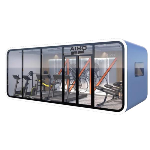 Buy cheap 20/40 Ft Prefab Apple House Garden Living Container Home With Outdoor Glass Walls Apple Cabin 20 Ft Container Office from wholesalers
