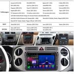 Bluetooth Android 10.1 Car Radio 1GB RAM Audio Stereo VW Car Radio