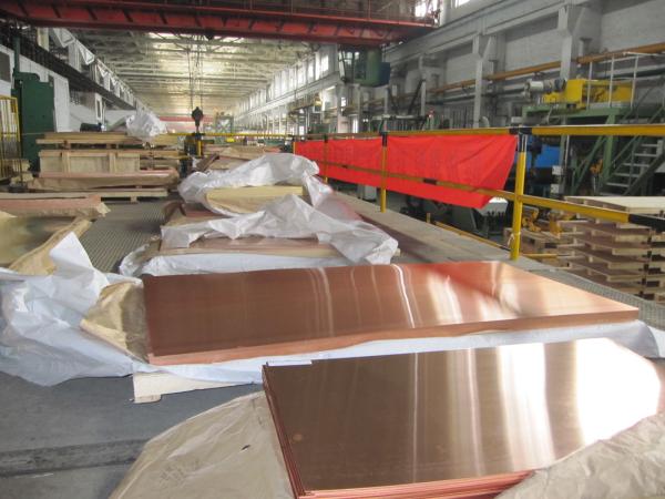 Buy cheap Transformer Brass Solid Copper Plate , Copper Metal Plate Industrial Decoration from wholesalers