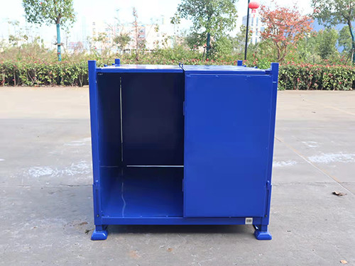Customized Load Capacity Metal Pallet Cage For Streamlined Warehouse Organization