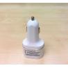 Buy cheap Universal 3 Way USB Car Charger , Rapid USB Car Charger For Samsung Galaxy from wholesalers