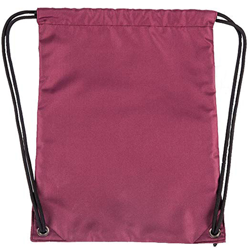 Sport Small Mesh Drawstring Bags Blank Custom Printed Logo With Outside Pocket