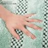 Buy cheap Antibacterial 0.8 Inch Pile Shaggy Chenille Bathroom Rugs from wholesalers