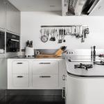 Custom Modern Durable Design Modular Cabinets Smart 304 Stainless Steel Kitchen