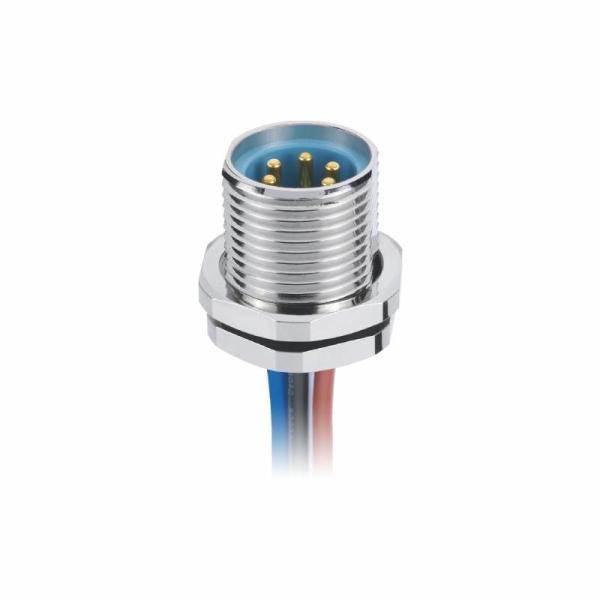 Buy cheap 3 Pin Mini Change Connectors A Code Panel Mount Male Receptacle from wholesalers