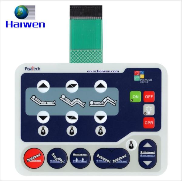 Buy cheap Customized Top Quality Waterproof Embedded LED Membrane Switch from wholesalers