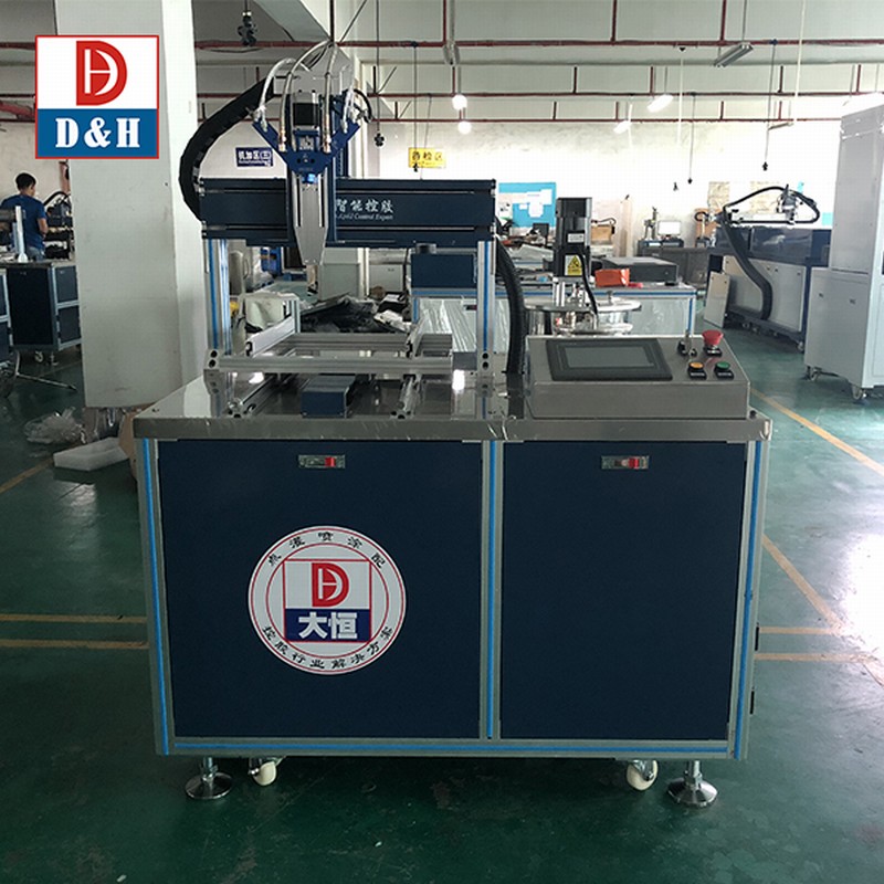 AB Epoxy Mixing and Stirring Gluing Machine Dispenser PGB-200 for Meter Mix Dispenser
