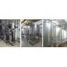 Buy cheap Semi-auto Separated CIP Systems With with Capacity of 3000L/H*3 for Dairy & Juice Line from wholesalers