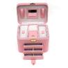 Buy cheap Big Stand Up Wooden Jewelry Organizer Box Armoire Ring Necklace Rigid from wholesalers