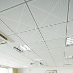 Flame Retardant Fiberglass Ceiling Tile for Acoustic Sound Proofing and