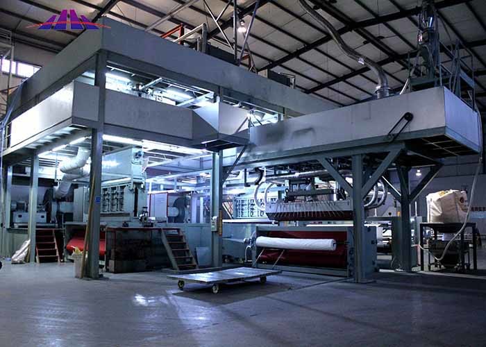 14000KW Spunbond Nonwoven Fabric Machine Flexible SMS SMMS SS SSS