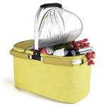 Camping Outdoor Tote Insulated Picnic Basket Food Cooler Bag
