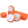 Buy cheap Orange Velvet Jewelry Box for Bracelet Necklace Bracelet Ring by Hanhong Custom Logo from wholesalers