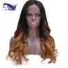 Buy cheap Unprocessed Virgin Brazilian Full Lace Wigs Human Hair Ombre Color from wholesalers