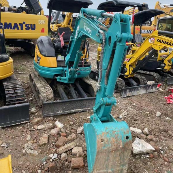 Low working hours excavator for sale used Kubota U20 machine excav used