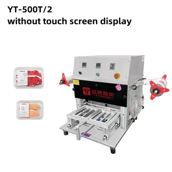 Buy cheap SUS304 Semi Automatic Food Container Heat Sealer Gas Flush Tray Sealer from wholesalers