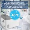 Buy cheap Medical Home Storage 25L 12V/24V Compact Portable Freezer Temperature Range 25C to -45C from wholesalers