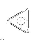 Carbide Thread Cutting Inserts T11ERAG60 wear proof for various types of Buyers