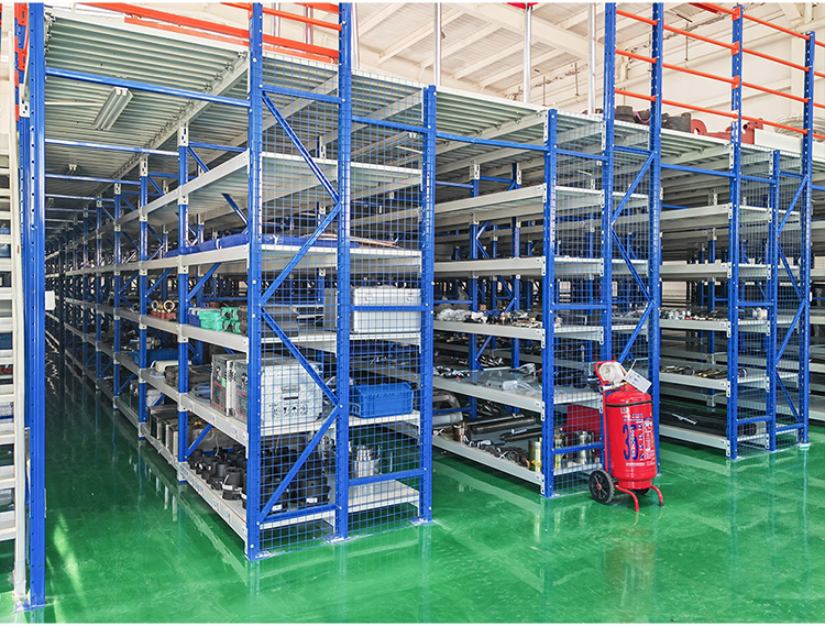 Warehouse Rack 200-300kg Per Layer Multi-Tier Shelving with Customizable Floor Design
