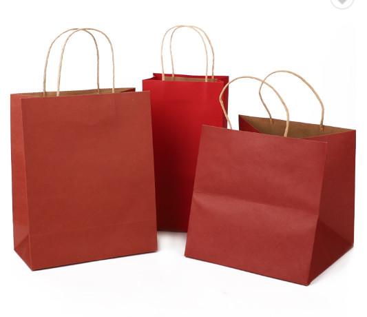 Buy cheap Biodegradable 16x6x12 Inches Foldable Paper Bag from wholesalers