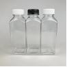Buy cheap Clear Empty Food Grade PET Plastic Water Drinking Bottles 350ml 500ml Square Juice Beverage Smoothie Bottles for Juice from wholesalers