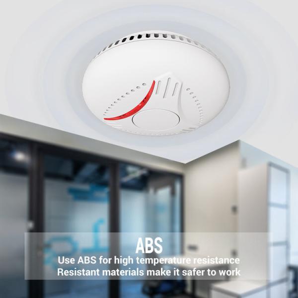 Buy cheap Wireless Interlink 110mm 10 Year Smoke Detector 12uA Connected Smoke Alarms from wholesalers