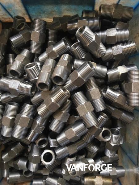 Buy cheap ASME B16.11 BS3799 MSS SP-83 NPT Threaded Union Fitting , Forged Threaded Fittings from wholesalers