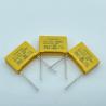 Buy cheap Yellow 0.1uF X2 Safety Capacitor Fireproof Solvent Resistant from wholesalers